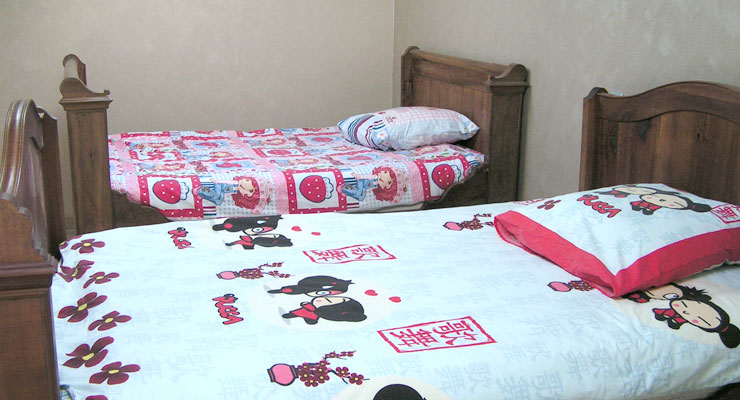 Mezzanine - Chambre (4) avec 2 lits simples
